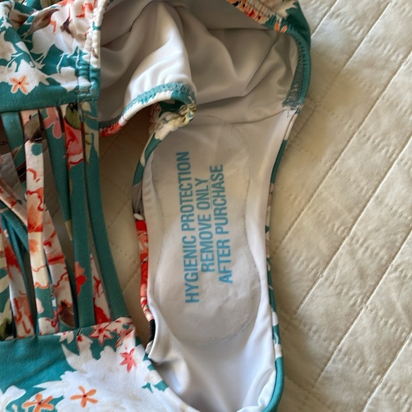 NWT | Azura Australia ~ Elmwood strappy midrise bikini bottom US 8 - Picture 4 of 4